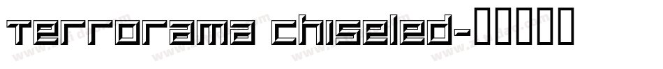 Terrorama Chiseled字体转换
